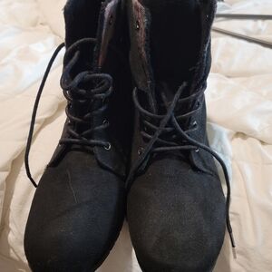 Rock & Candy Dark Lace-Up Boots